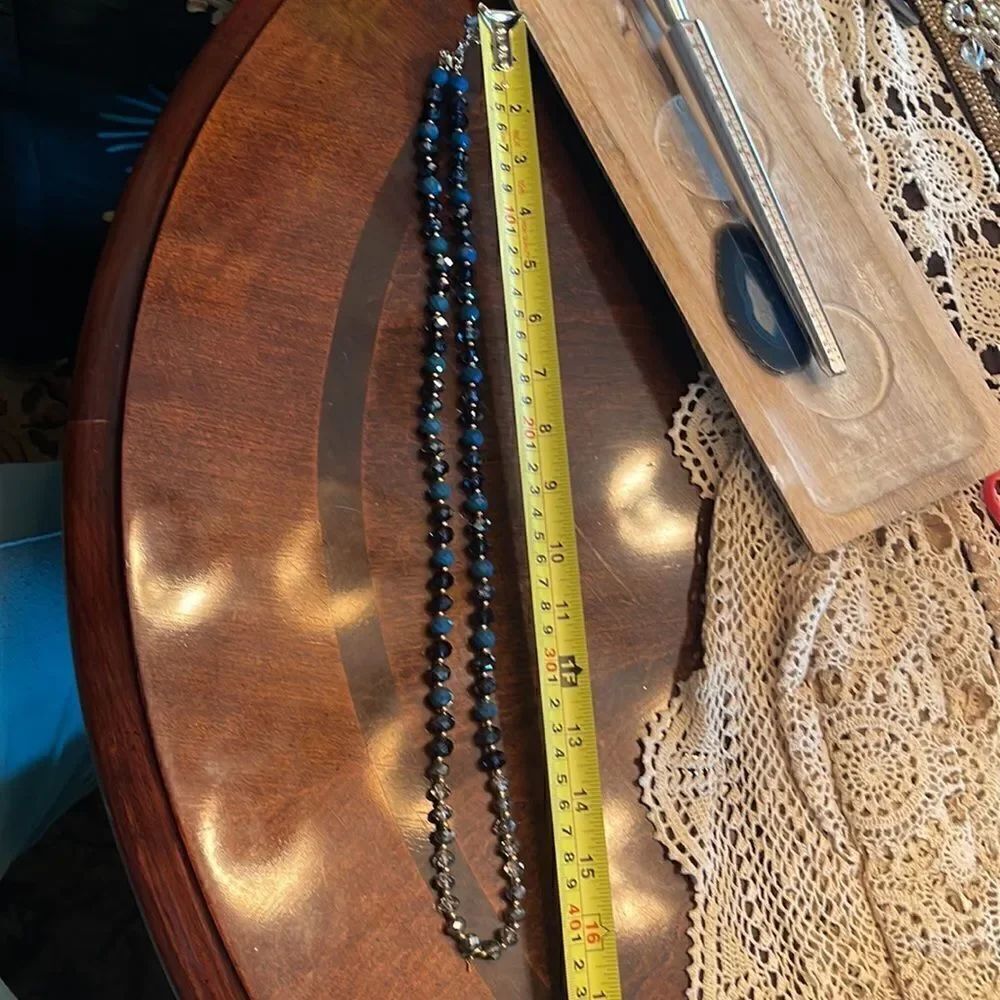 Designer Beaded Multi Color Necklace. - Picture 6 of 12